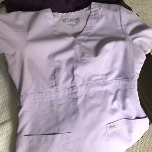 Lilac Grey’s Anatomy scrub top